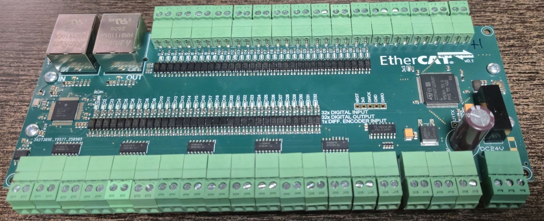 EtherCAT Dig32 IO Board
