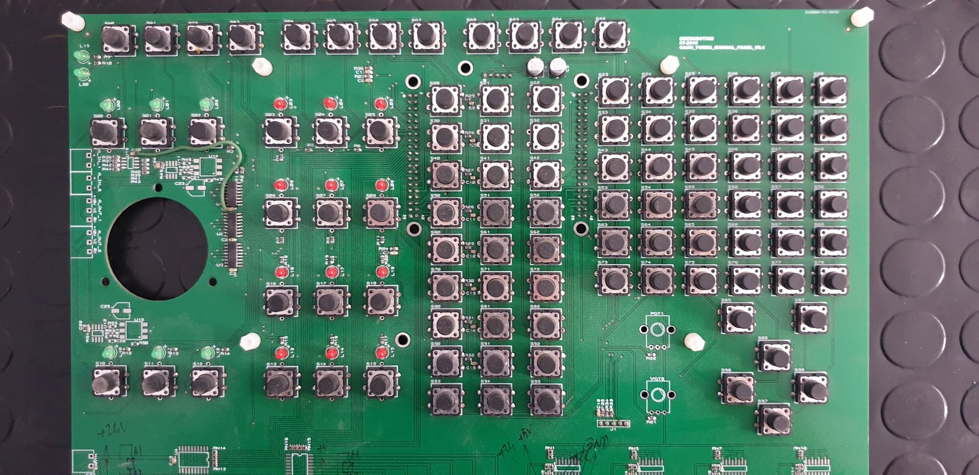 CNC USB Manual Panel